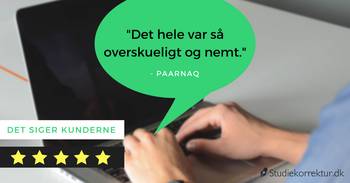 Engelsk korrekturlæsning til en god pris